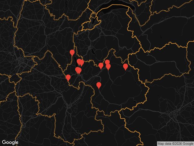 Carte urbex Savoie — lieux abandonnés