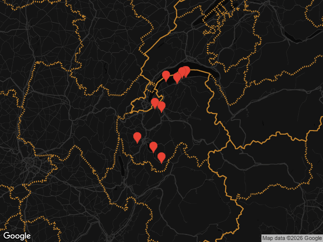 Carte urbex Haute-Savoie — lieux abandonnés