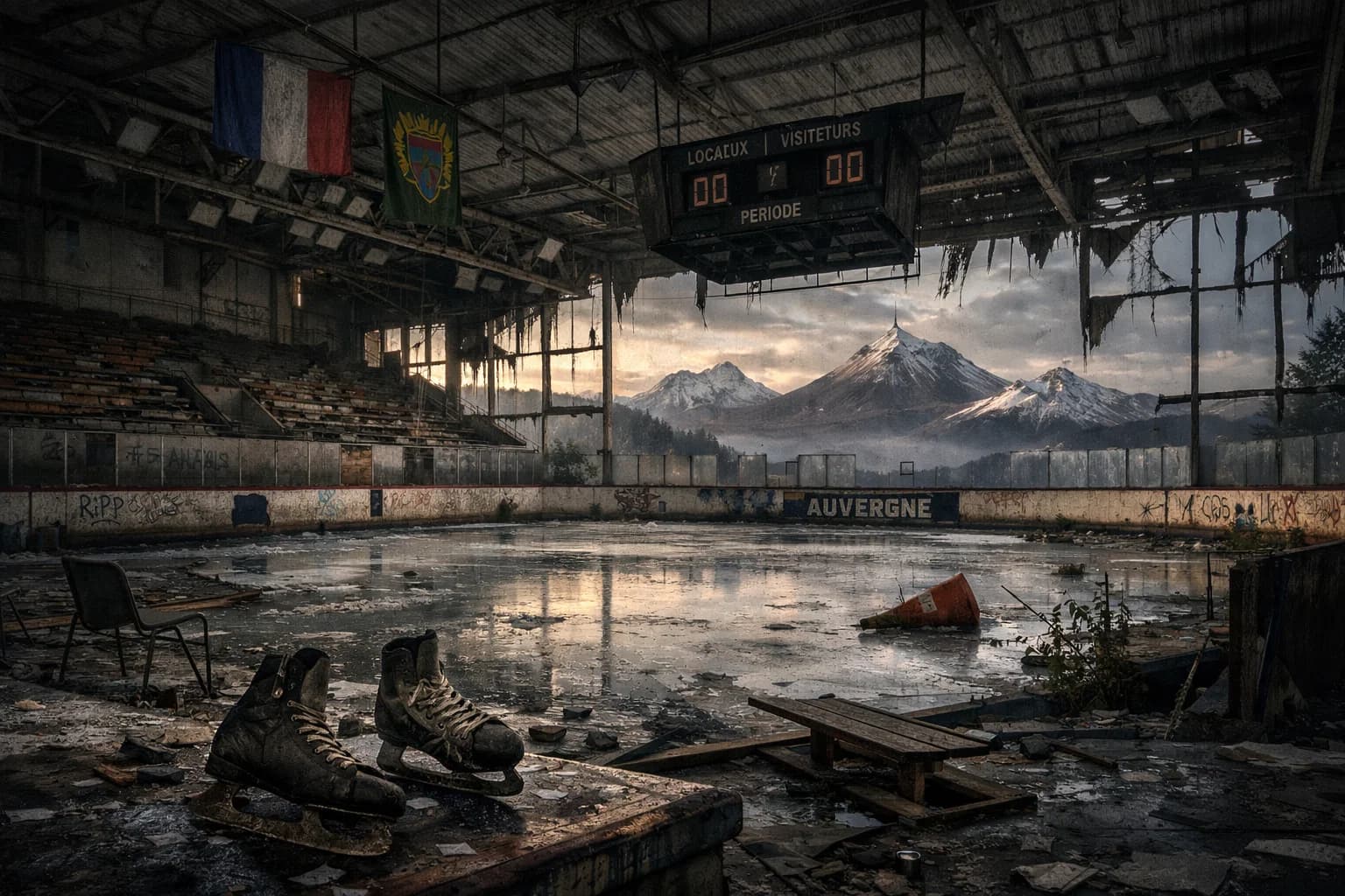 Bâtiment désaffecté en région AURA