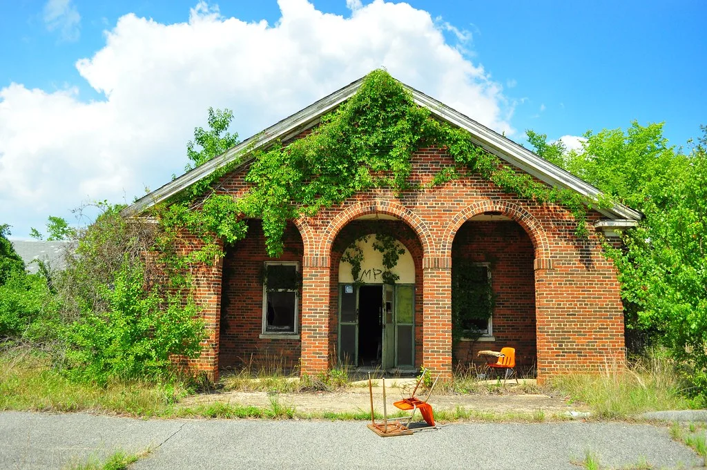 Bâtiment abandonné de Forest Haven Asylum dans le Maryland