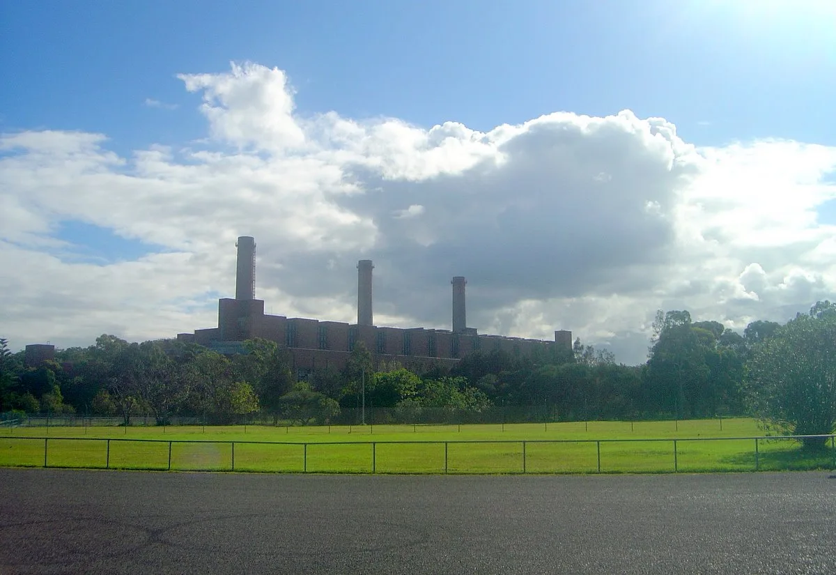 La centrale électrique abandonnée de Wangi, près du lac Macquarie en Australie
