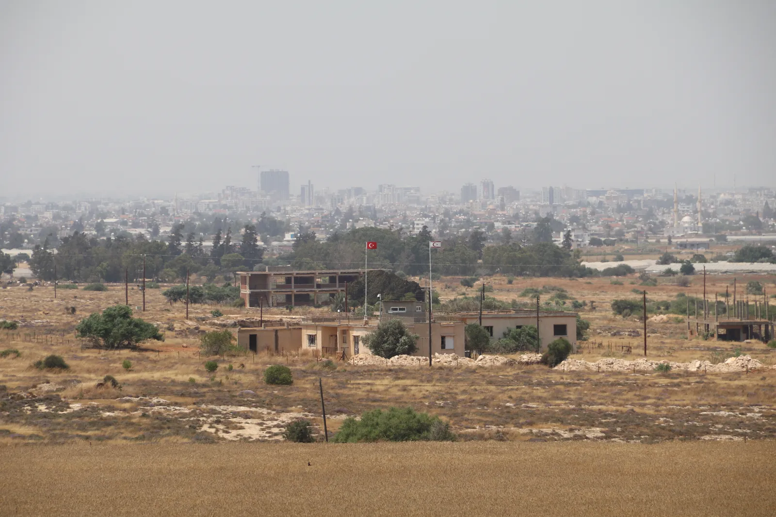 Tours-hôtels abandonnées du quartier de Varosha à Famagouste, Chypre