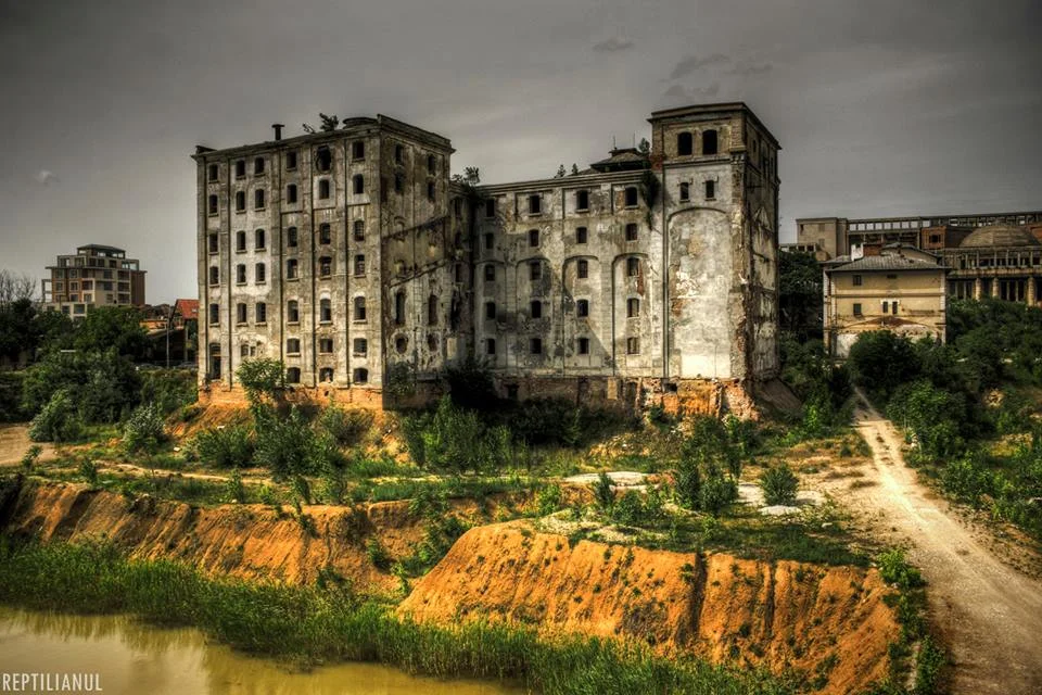 La brasserie Bragadiru abandonnée, quartier de Rahova, Bucarest