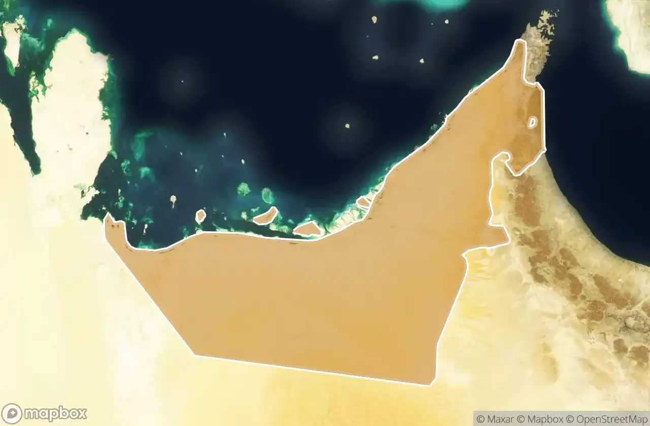 Urbex mapa Dubai