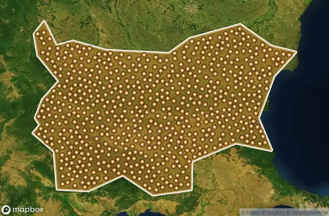 Urbex Map Blagoevgrad