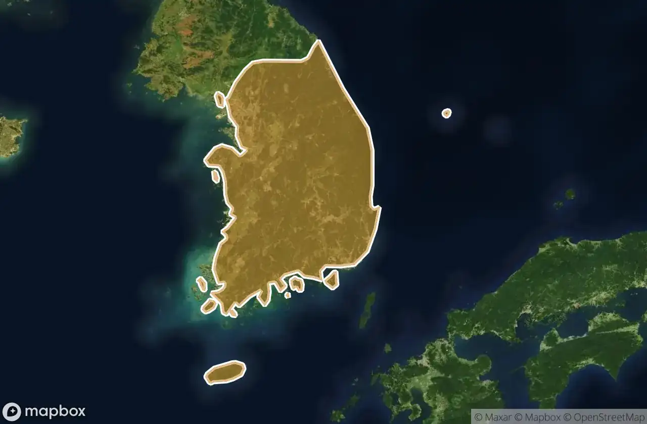 Urbex mapa Gwangju