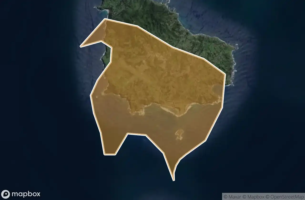 Urbex mapa Norfolk Island