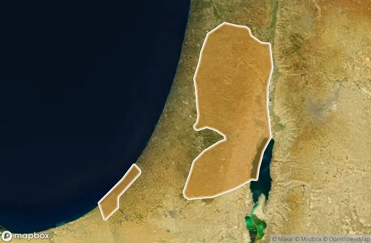 Urbex mapa Gaza