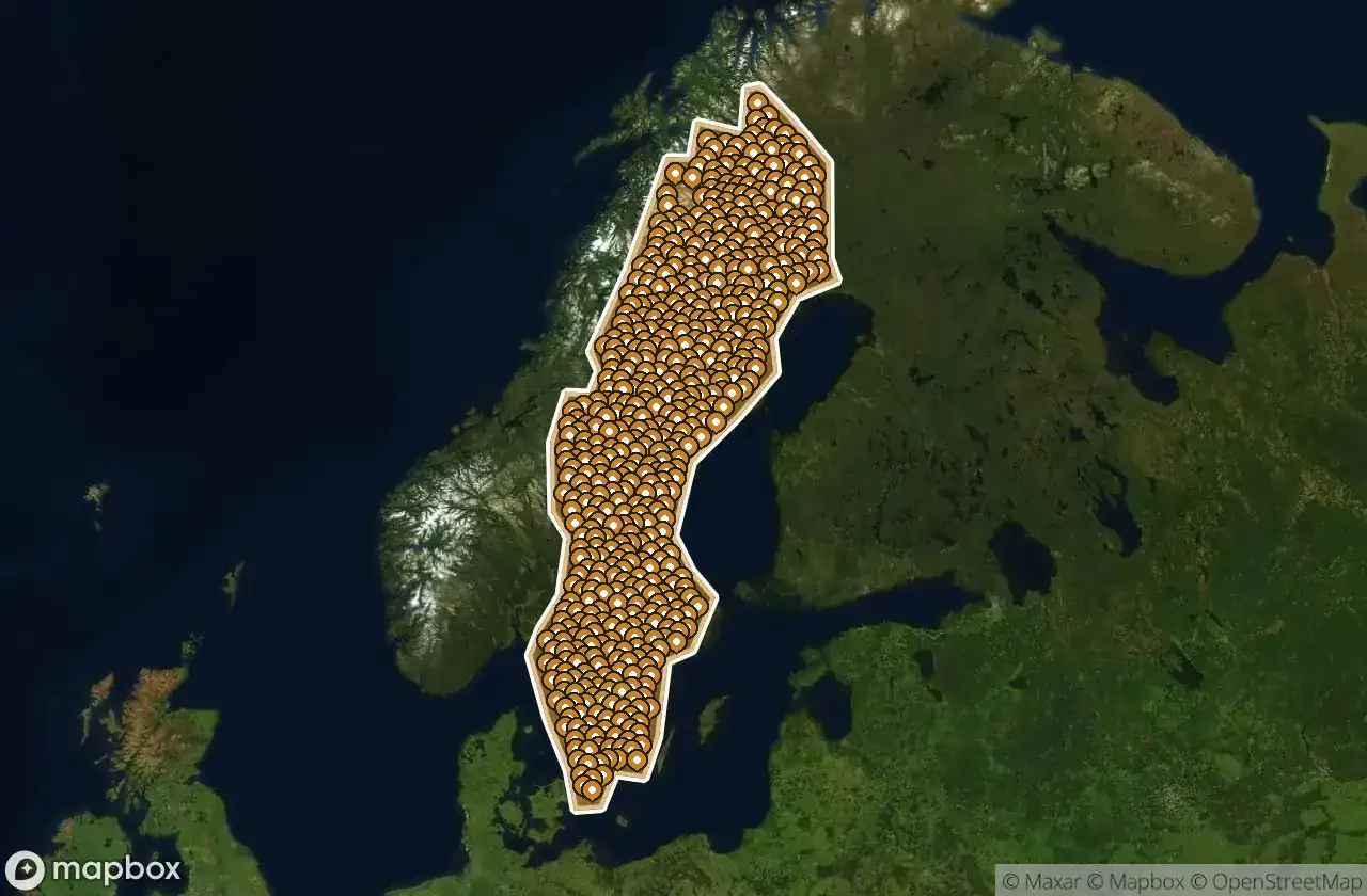 Urbex Map Dalarna