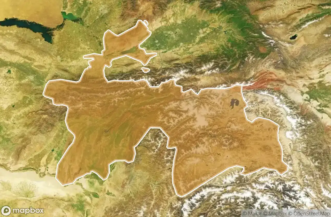 Gorno Badakhshan अर्बेक्स मैप