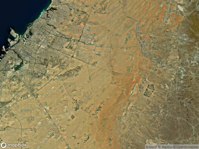 Urbex mapa Sharjah