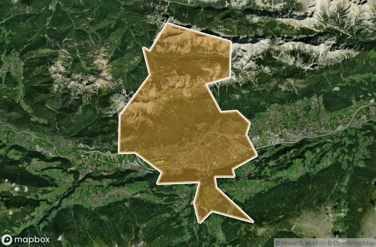 Innsbruck Stadt अर्बेक्स मैप