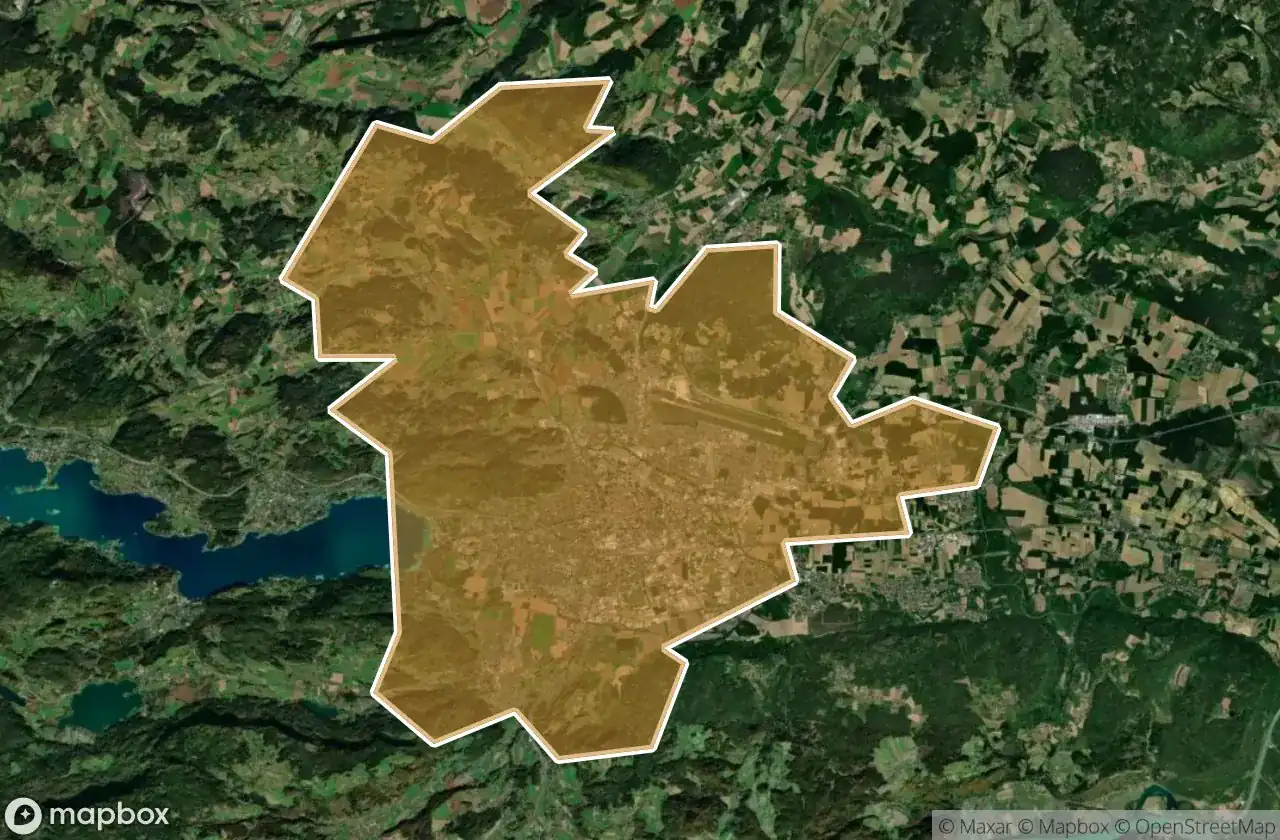 Klagenfurt Stadt अर्बेक्स मैप