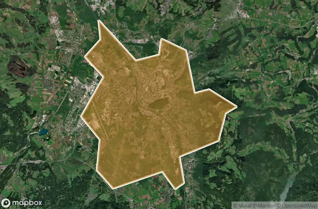 Urbex Map Salzburg Stadt