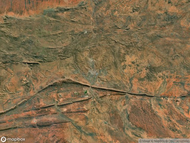 Urbex mapa Alice Springs