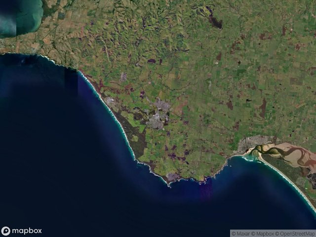 Urbex mapa Bass Coast