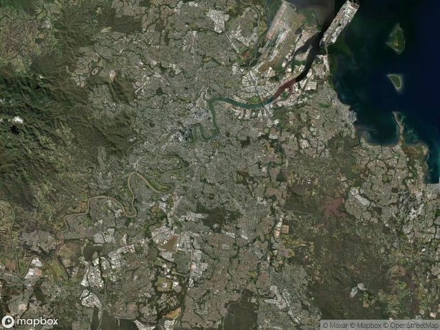 Urbex mapa Brisbane