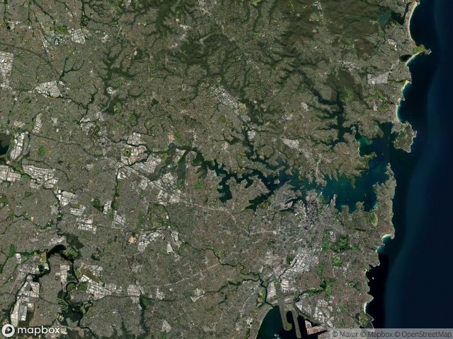 Urbex mapa Canada Bay