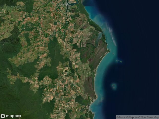 Urbex mapa Cassowary Coast