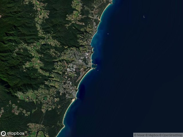 Urbex mapa Coffs Harbour