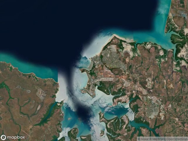 Urbex mapa Darwin