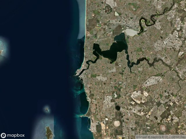 Urbex mapa East Fremantle