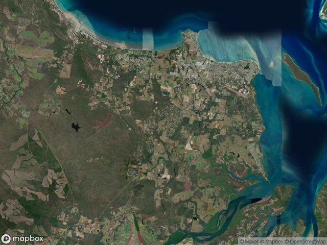 Urbex mapa Fraser Coast