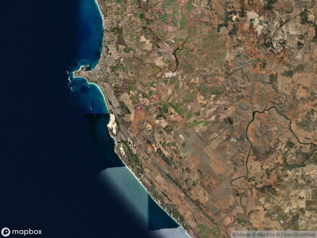 Urbex mapa Geraldton Greenough