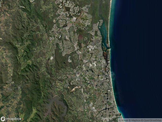 Urbex mapa Gold Coast
