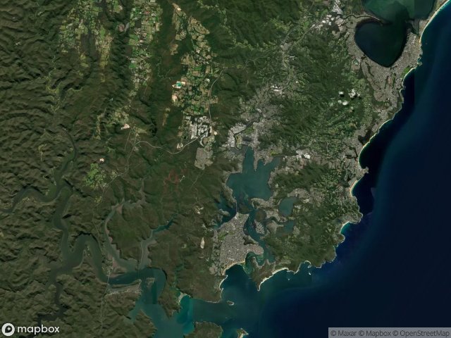 Urbex mapa Gosford