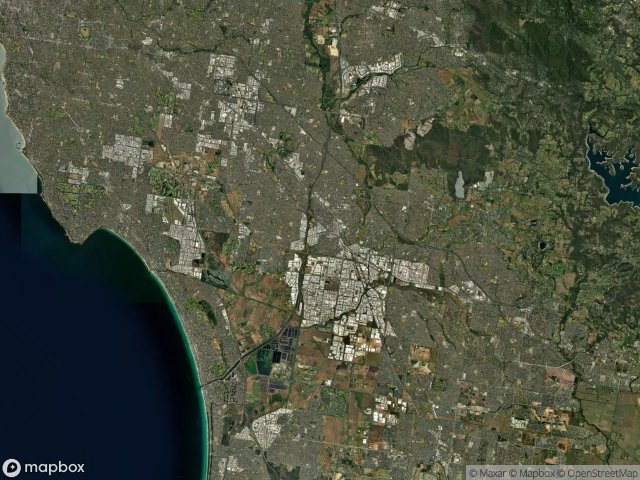 Urbex mapa Greater Dandenong
