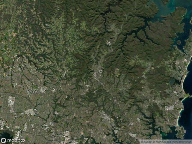 Urbex mapa Hornsby