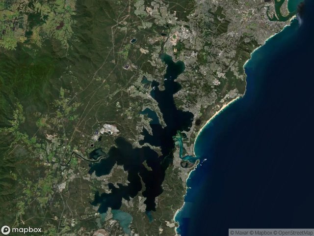 Urbex mapa Lake Macquarie