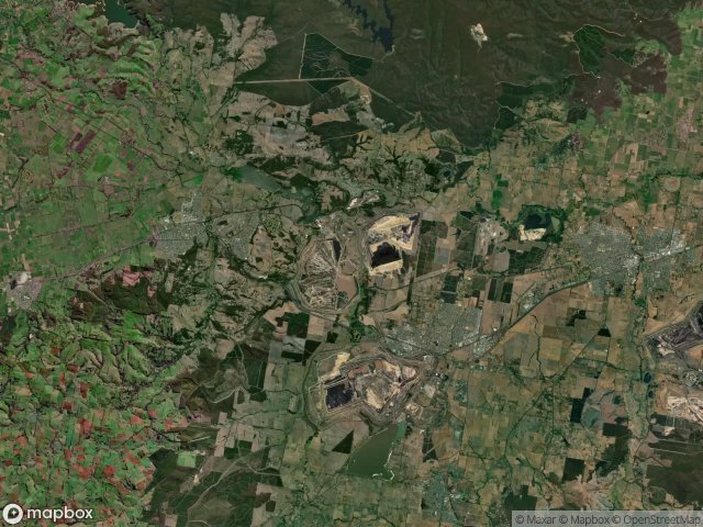 Urbex mapa Latrobe