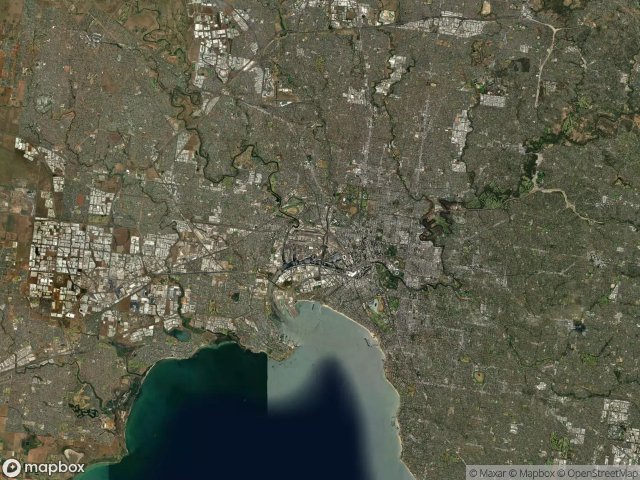 Urbex mapa Melbourne