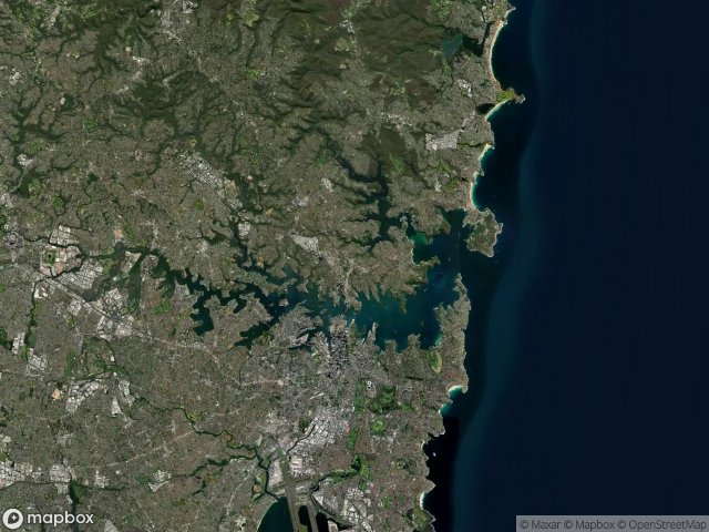 Urbex mapa North Sydney
