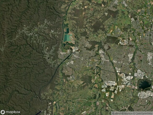 Urbex mapa Penrith