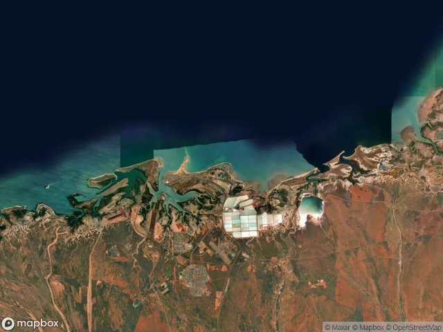 Urbex mapa Port Hedland