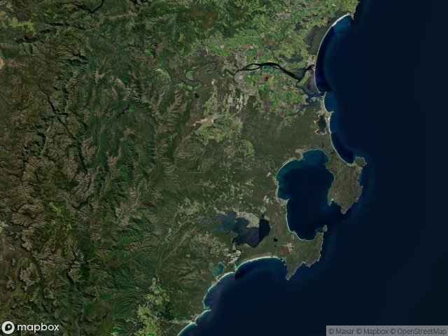 Urbex mapa Shoalhaven