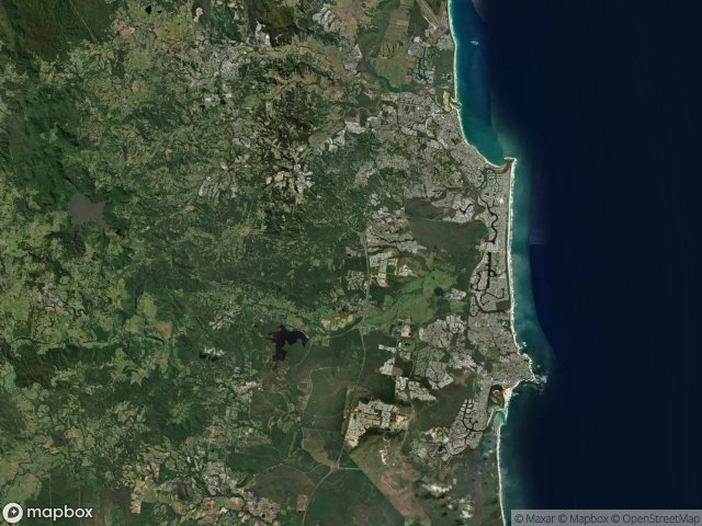 Urbex mapa Sunshine Coast