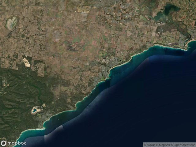 Urbex mapa Surf Coast