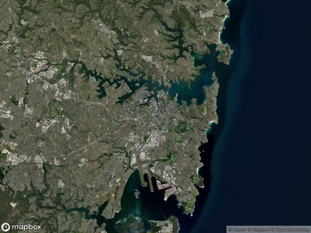 Urbex mapa Sydney