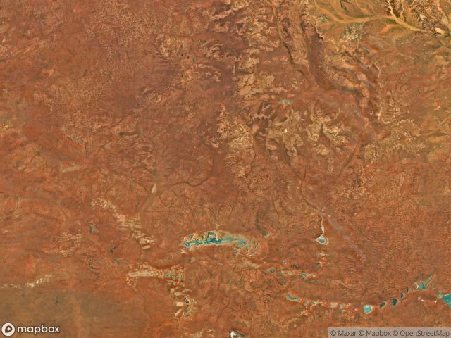 Urbex mapa Unincorporated South Australia