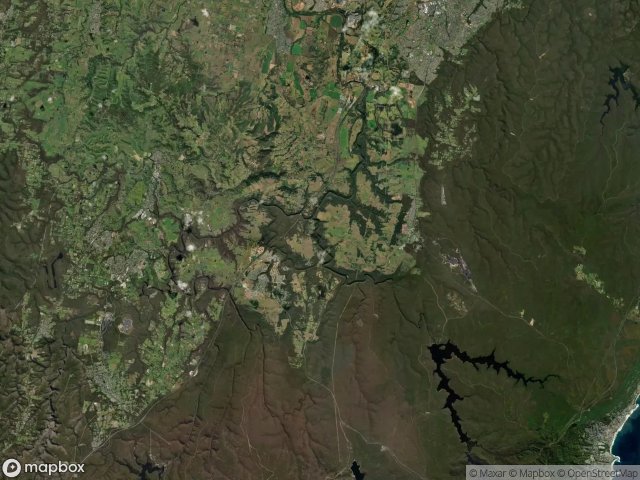 Urbex mapa Wollondilly