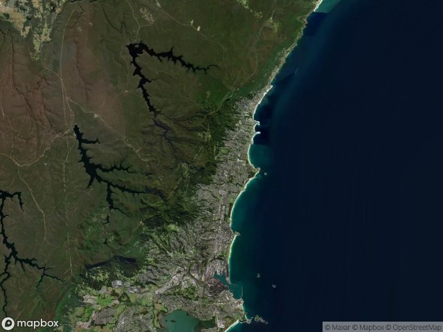 Urbex mapa Wollongong