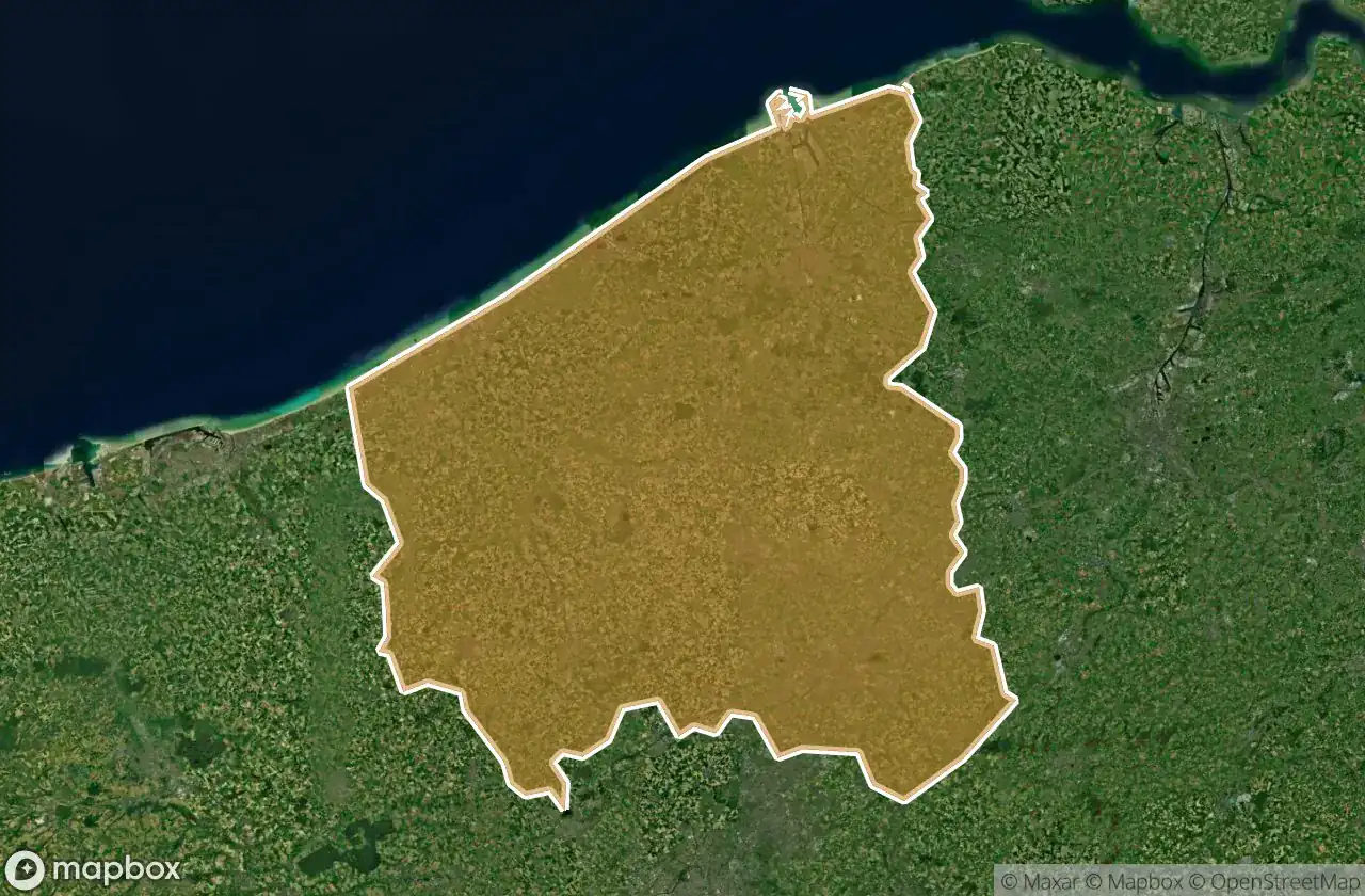 Urbex Map West Vlaanderen