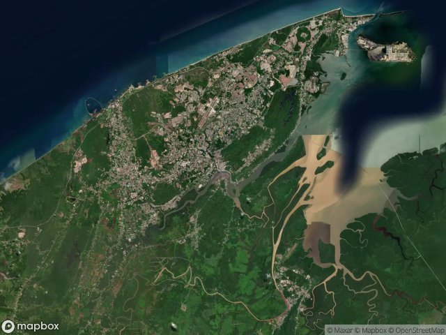 Urbex mapa Kianggeh