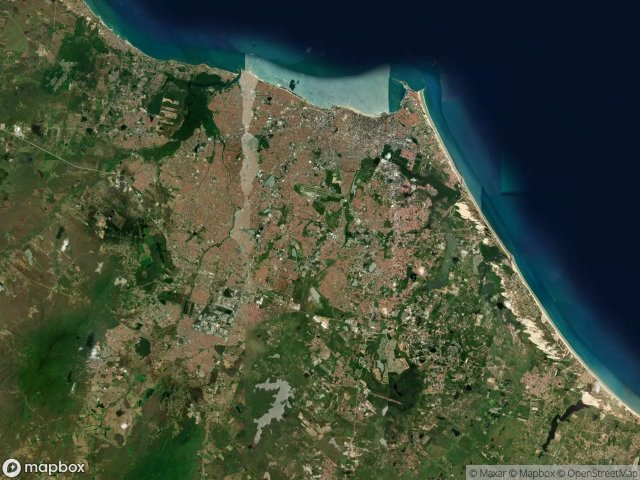 Urbex mapa Fortaleza