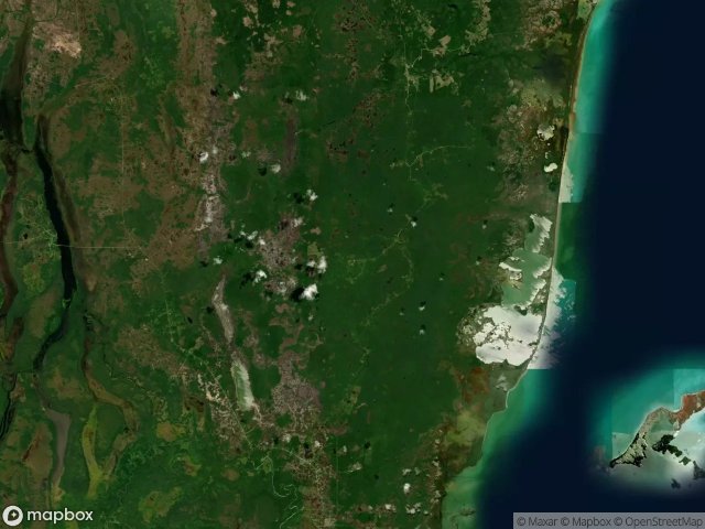 Belize अर्बेक्स मैप