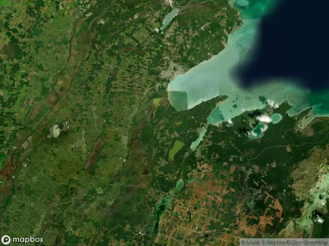 Corozal अर्बेक्स मैप